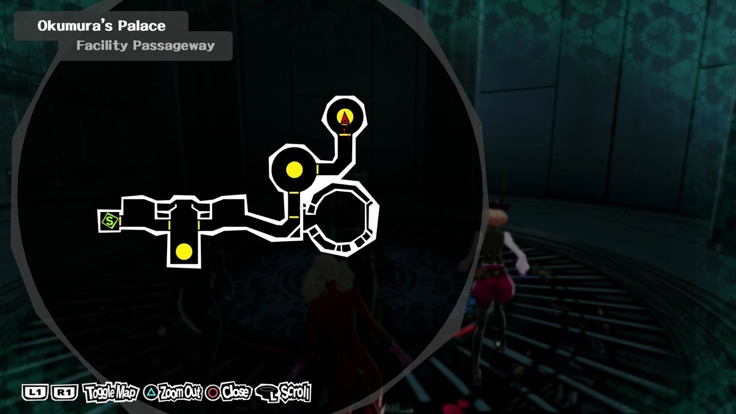 Persona 5 Okumura Palace dungeon Barracks, Production Line, Transfer